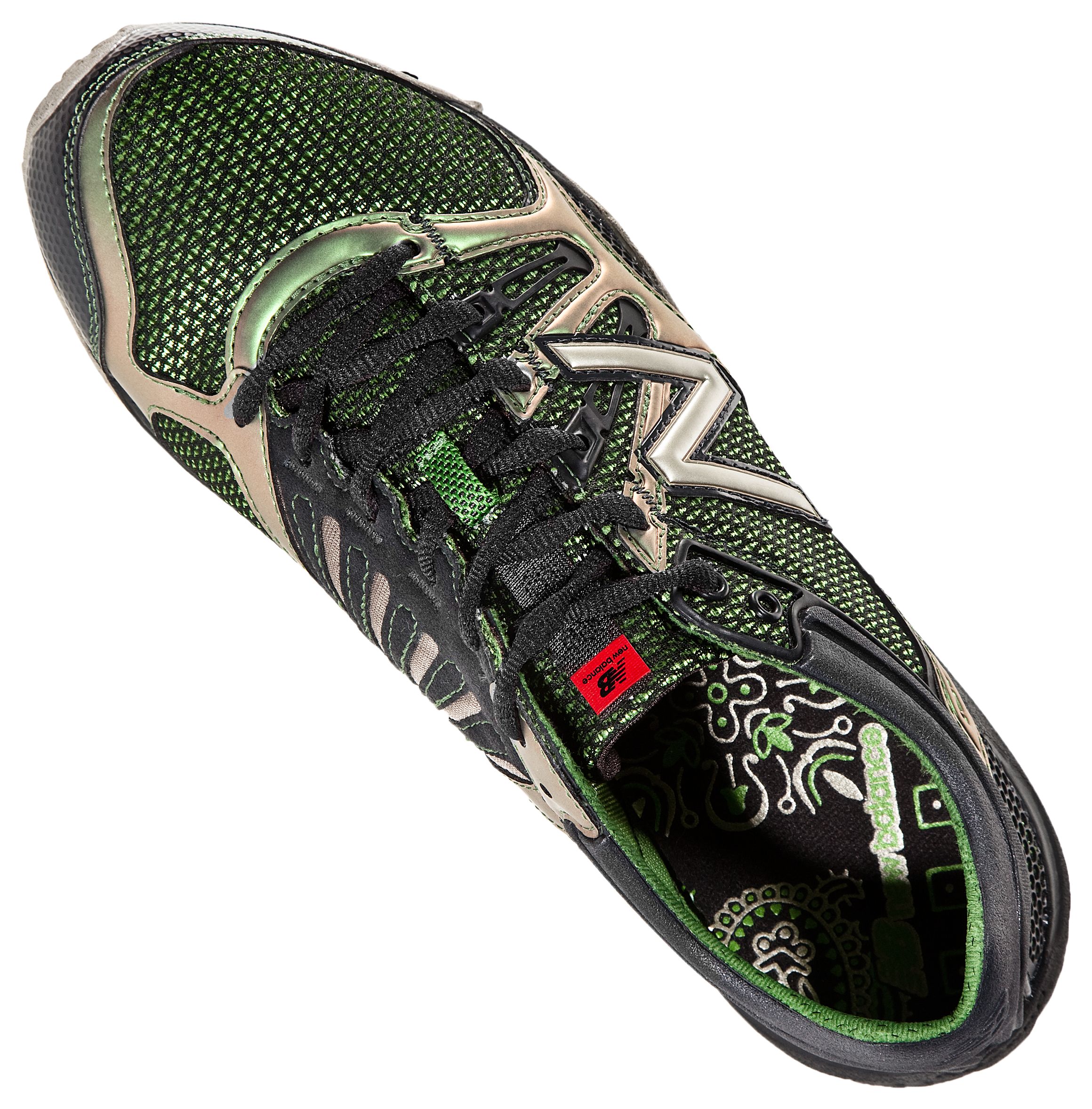 New Balance 101, Black with Green