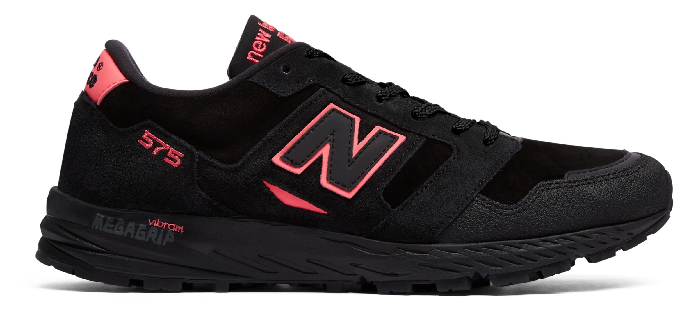 black and pink new balance