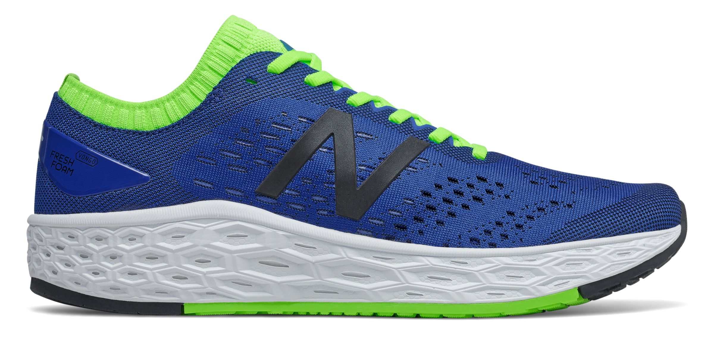 Homme New Balance Fresh Foam Vongo v4 - Team Royal/Energy Lime, Team Royal/Energy Lime - MVNGOCE4