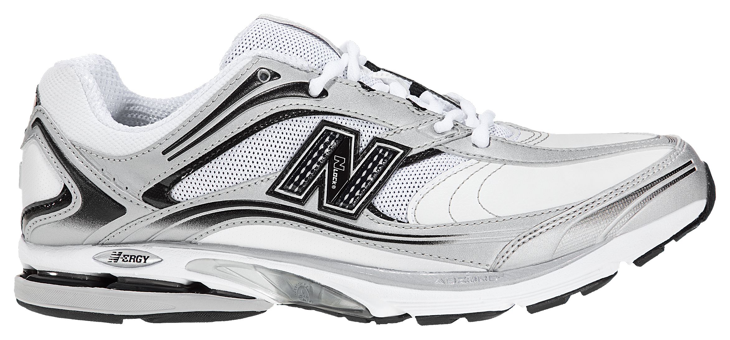 New Balance 1200, White with Black