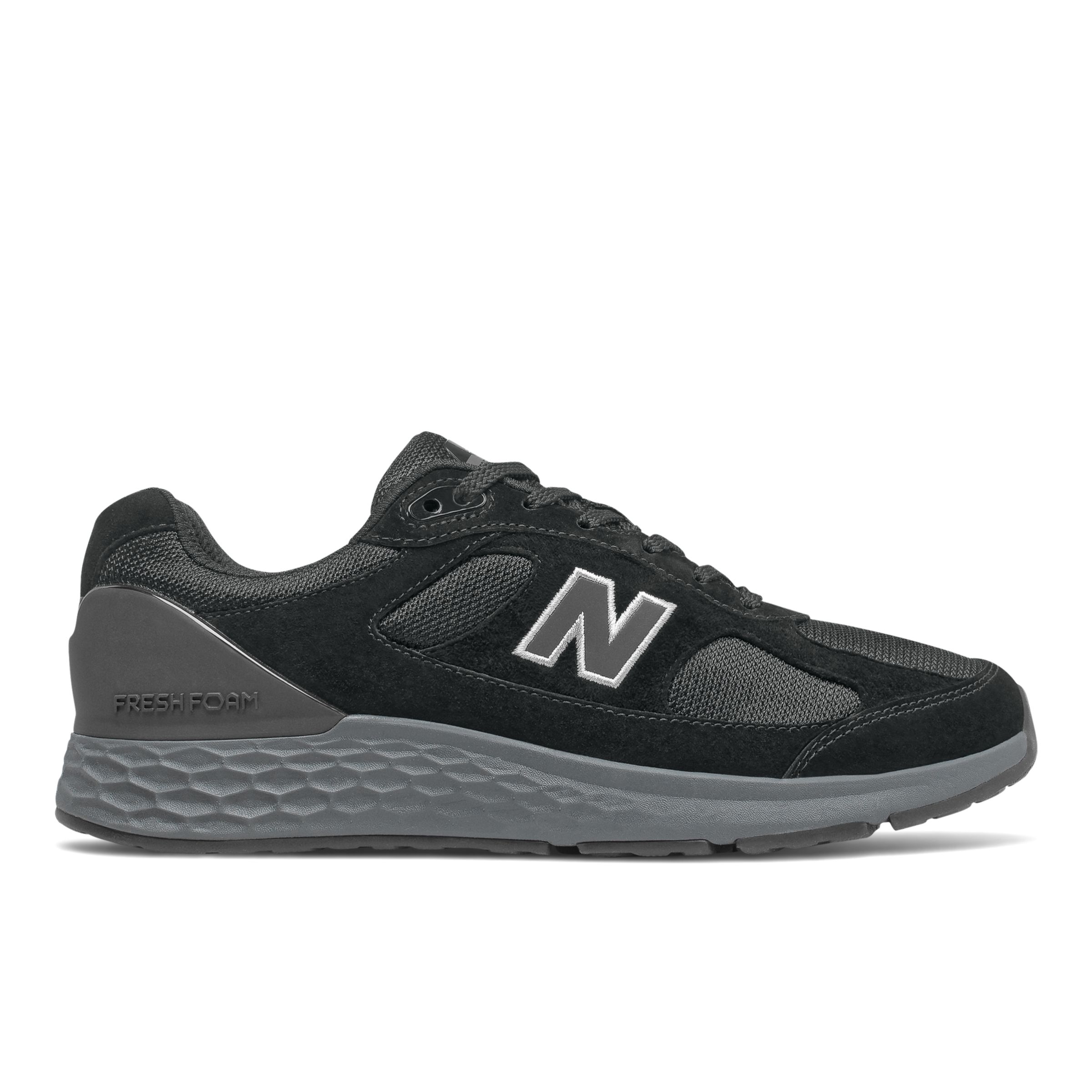 Hombres New Balance Fresh Foam 1880 - Black, Black - MW1880B1