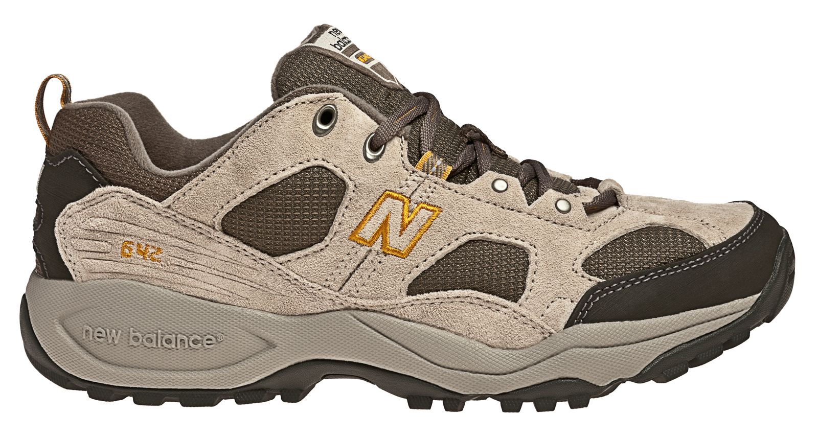 New Balance 642, Brown with Tan