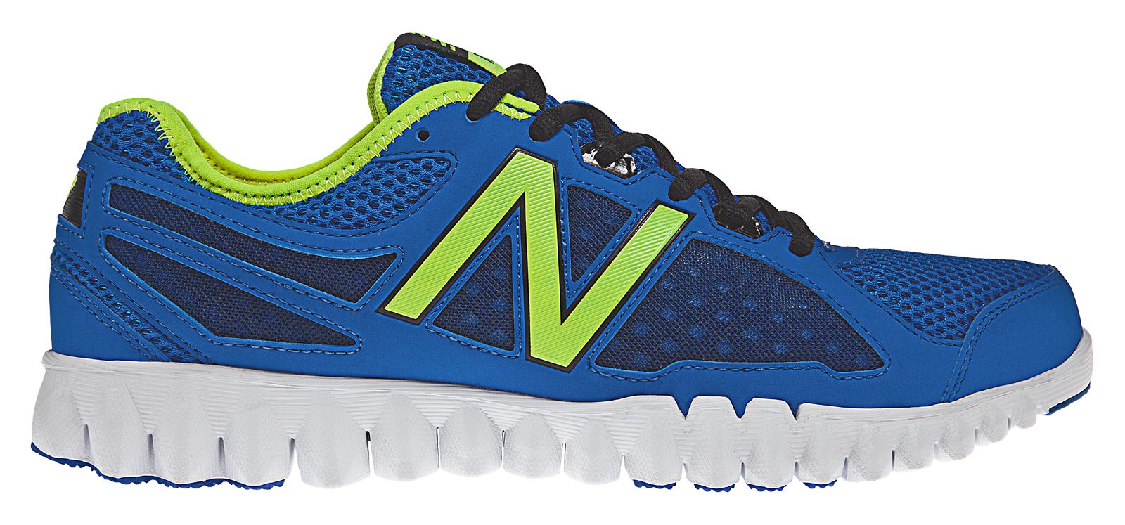 NBGruve 1157, Blue with White & Neon Green