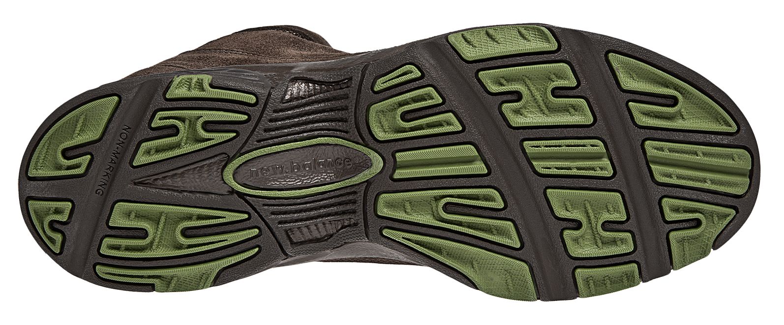 New Balance 608, Brown with Green