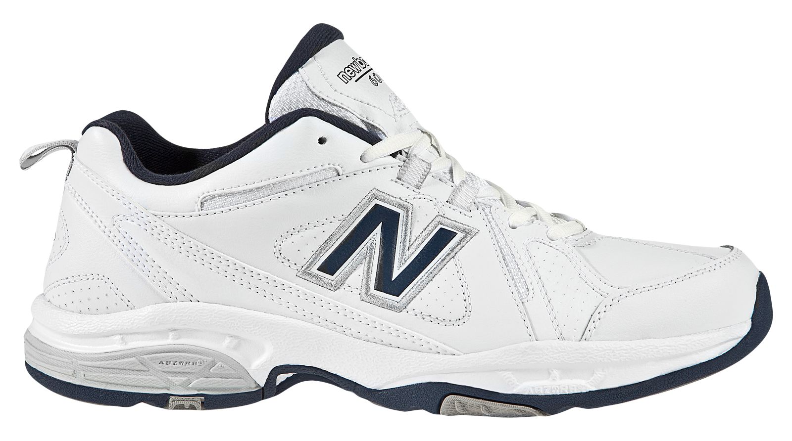 New Balance 608, White with Blue & Silver