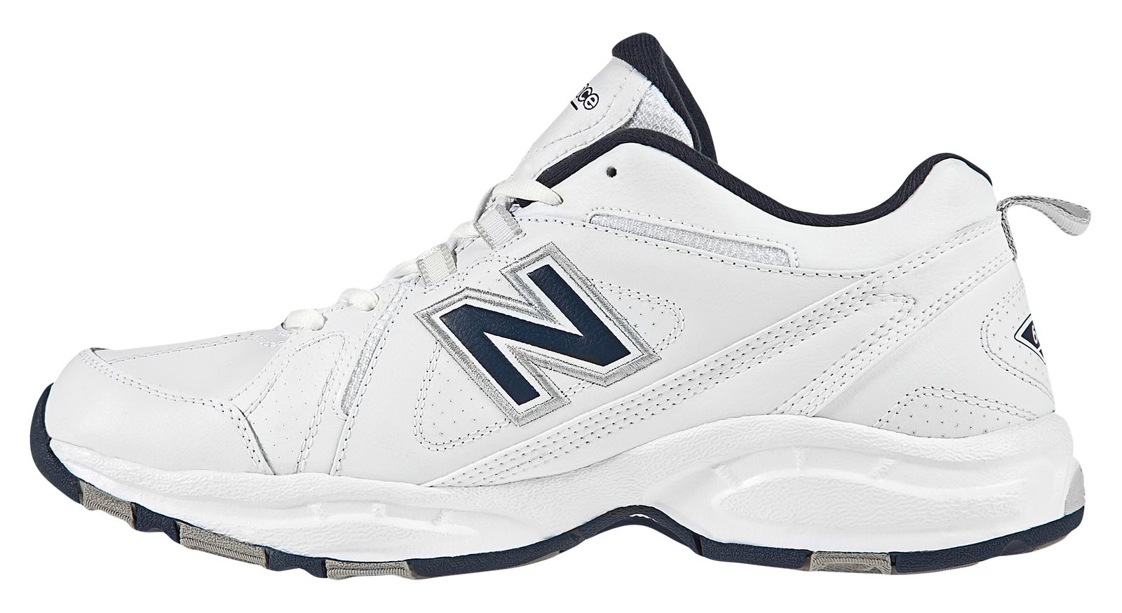 New Balance 608, White with Blue &amp; Silver