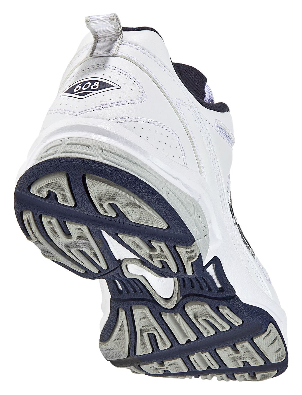 New Balance 608, White with Blue &amp; Silver