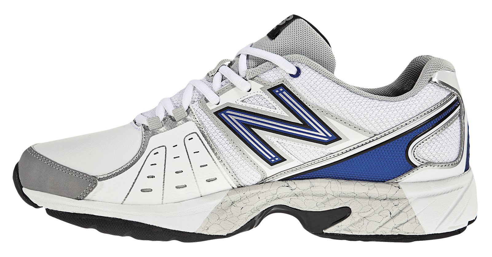 New Balance 761, White with Blue