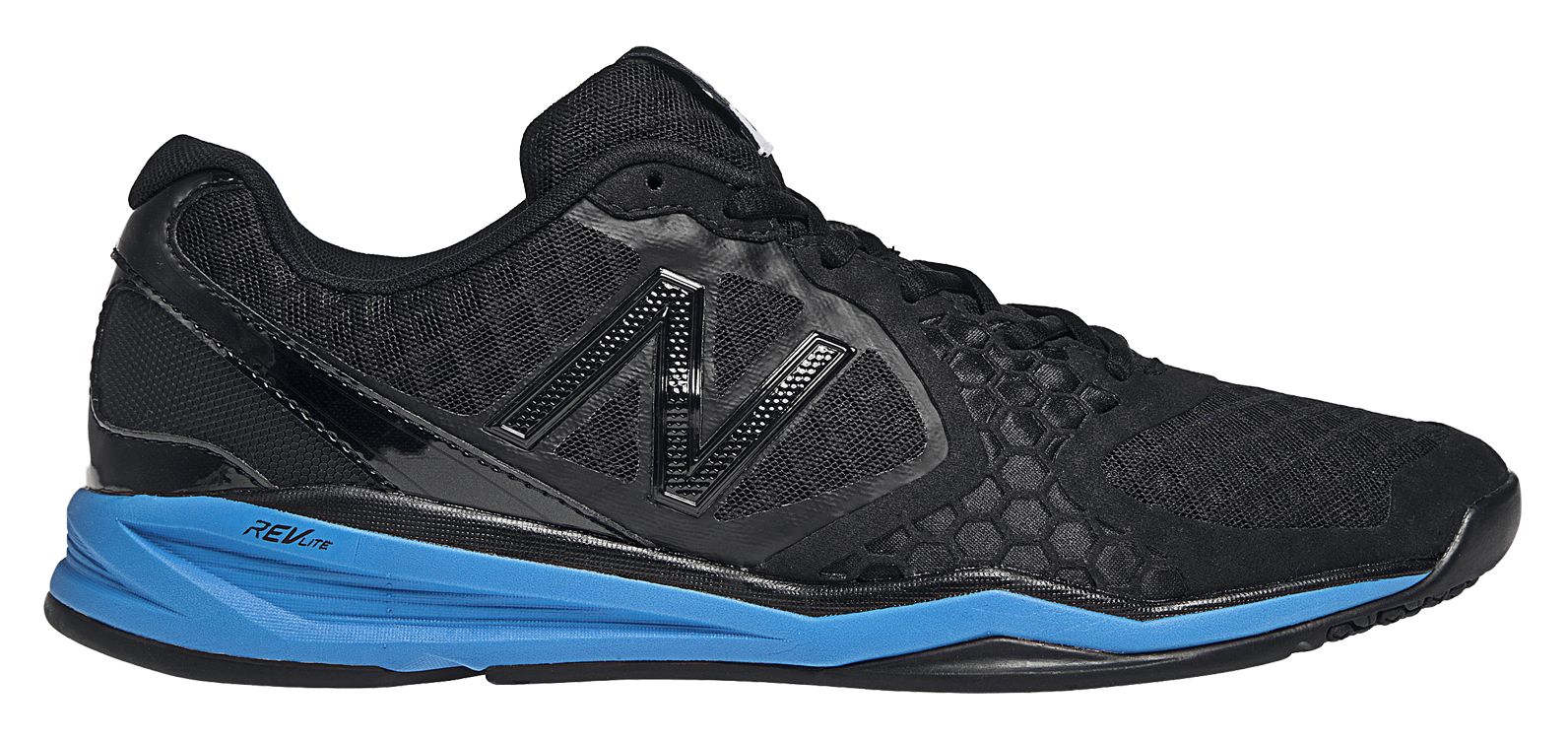 New Balance 797, Black with Blue