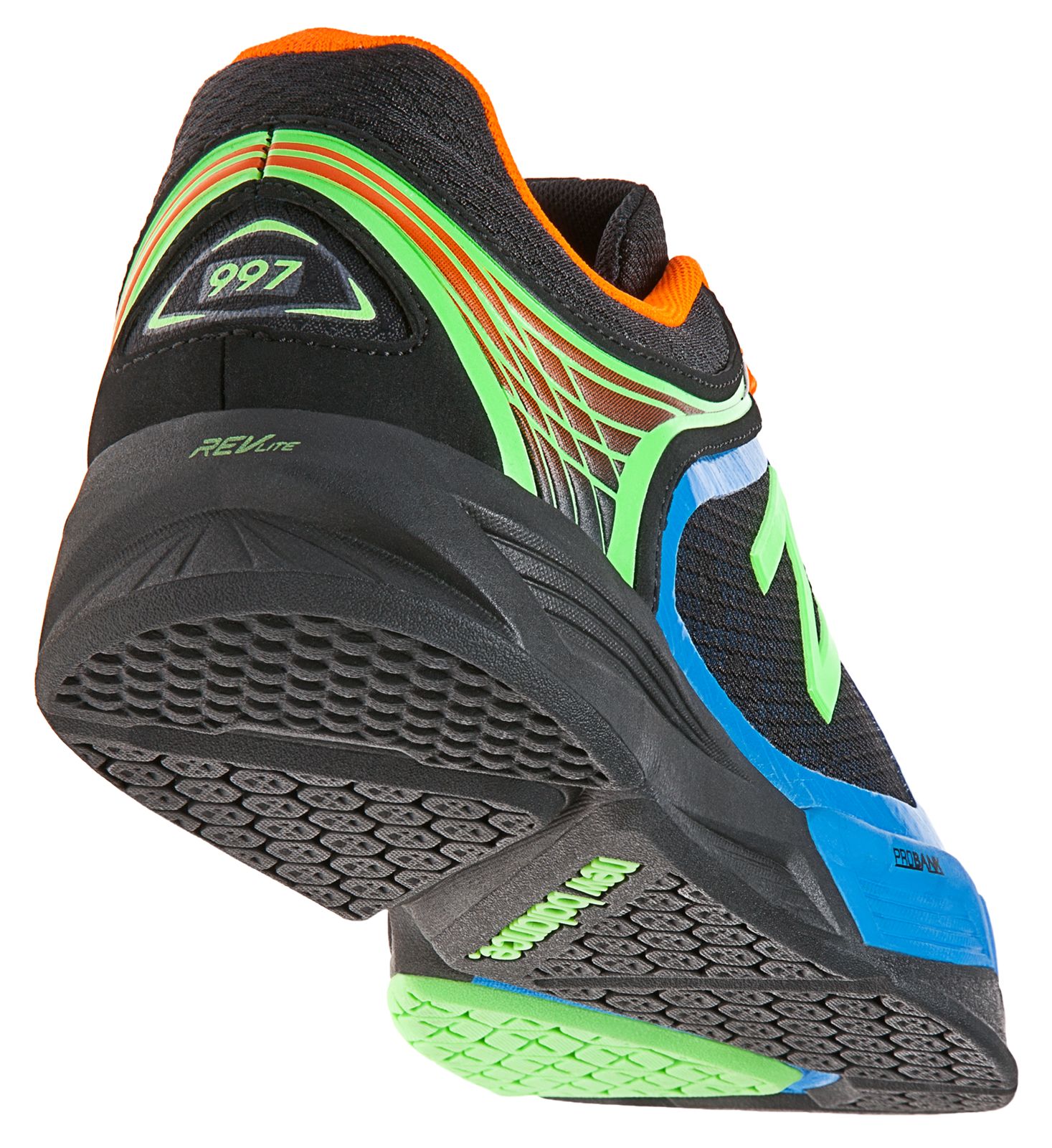Limited Edition Harley Pasternak 997v2, Black with Blue &amp; Green