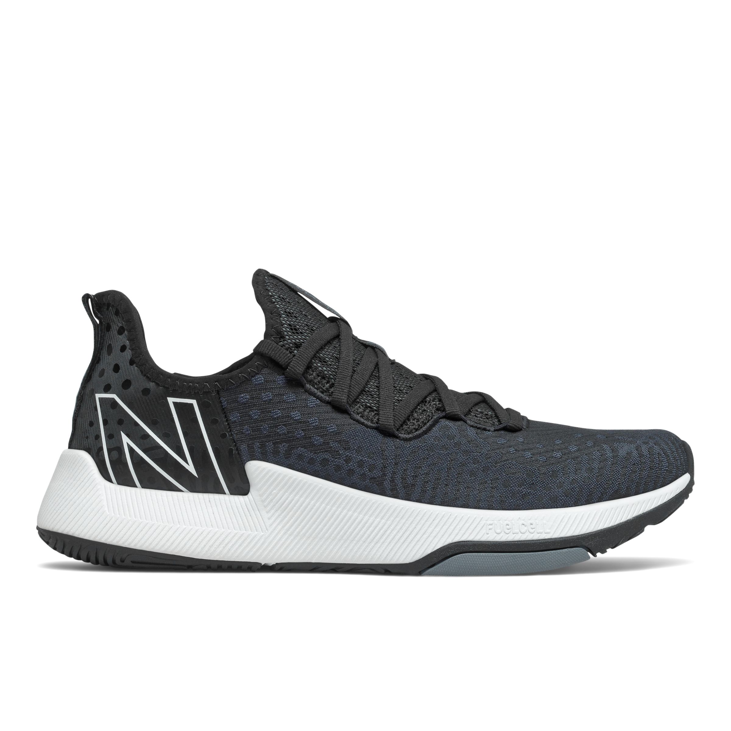 Hombres New Balance FuelCell Trainer - Black/Outerspace, Black/Outerspace - MXM100LK