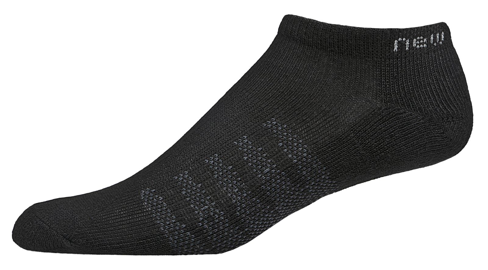 Core No Show (6 pack), Black