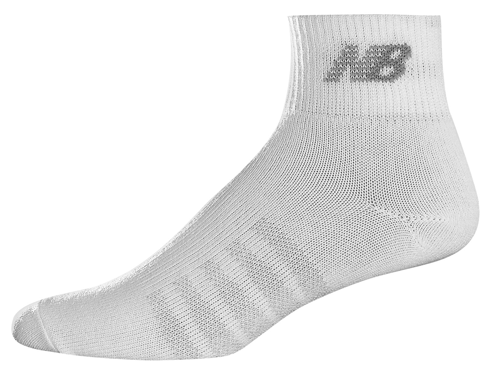 Coolmax Quarter Thin  (2 pack), White