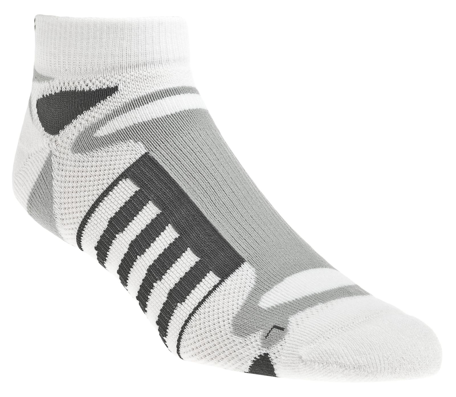 NBX Low Cut (1 pair), White with Grey