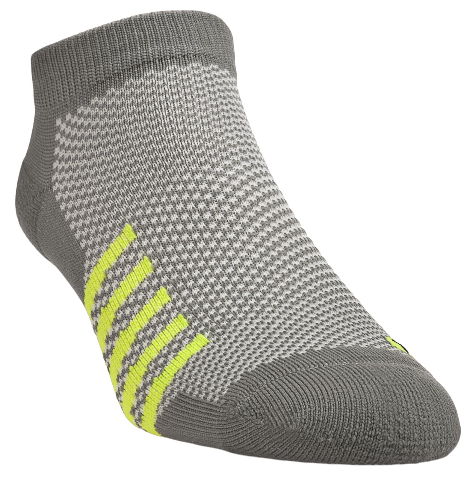 NBx Cocona&trade; Low Cut (1 pair), Neon Yellow with Grey