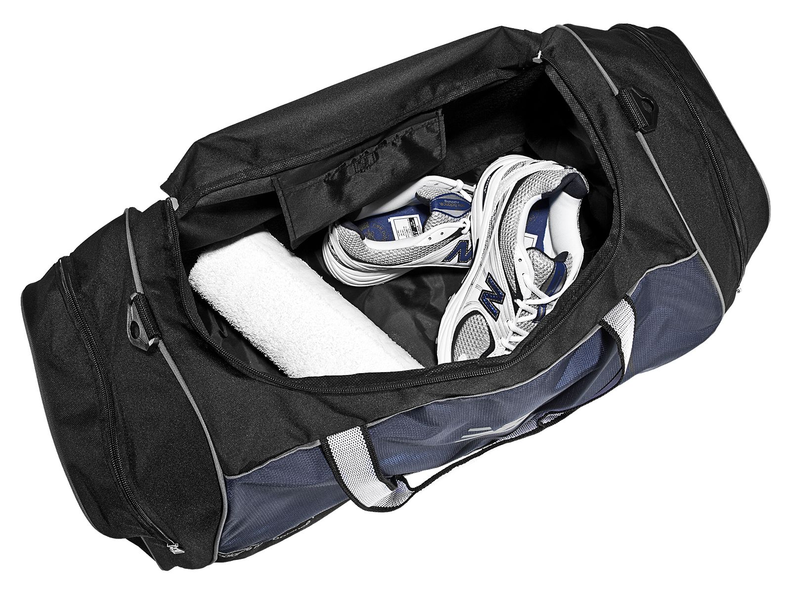 Momentum Medium Duffel, Navy with Black