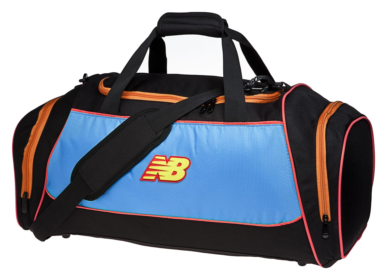 Momentum Medium Duffel, Light Blue with Black