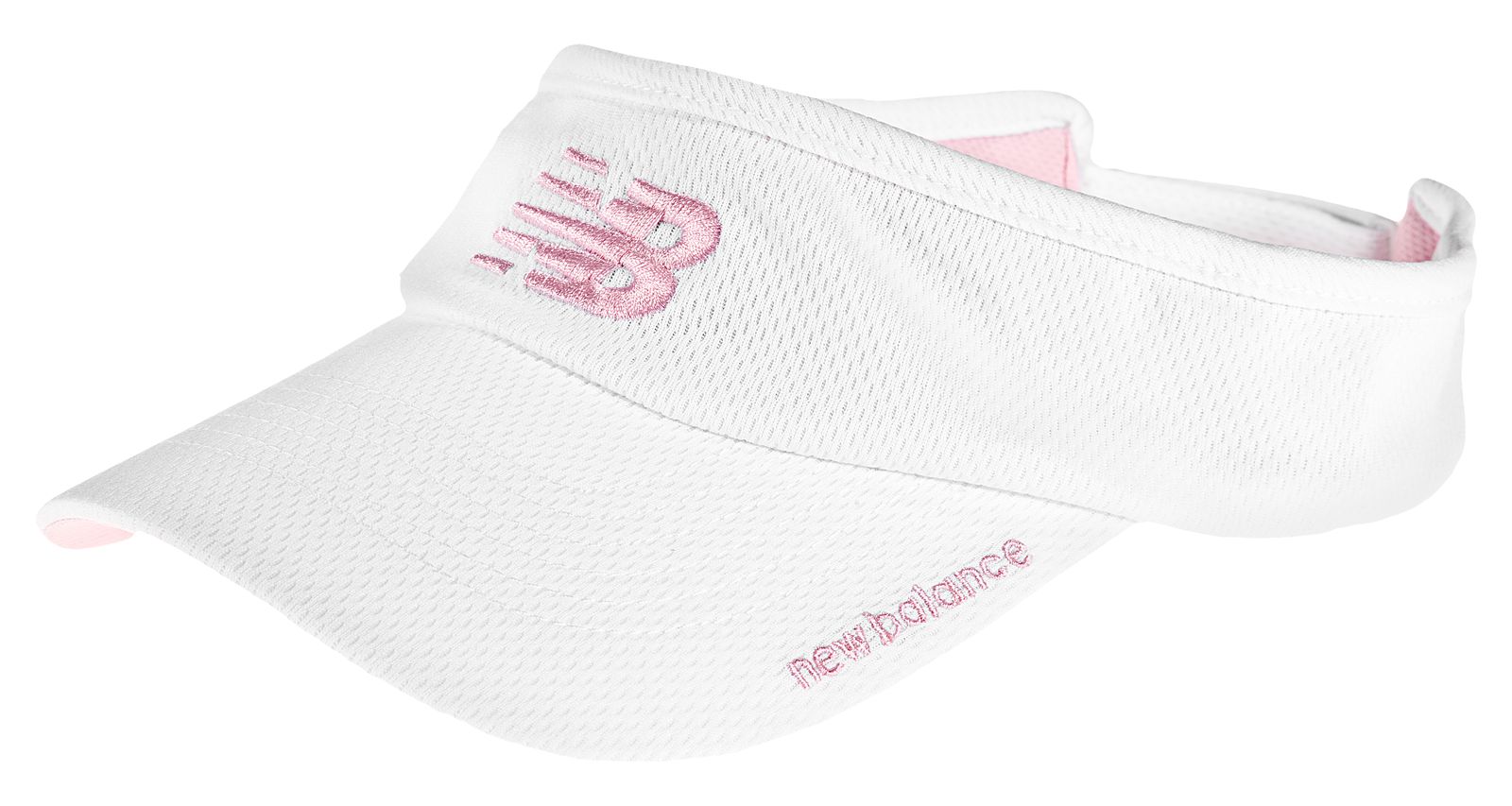 Momentum Visor, White with Pink