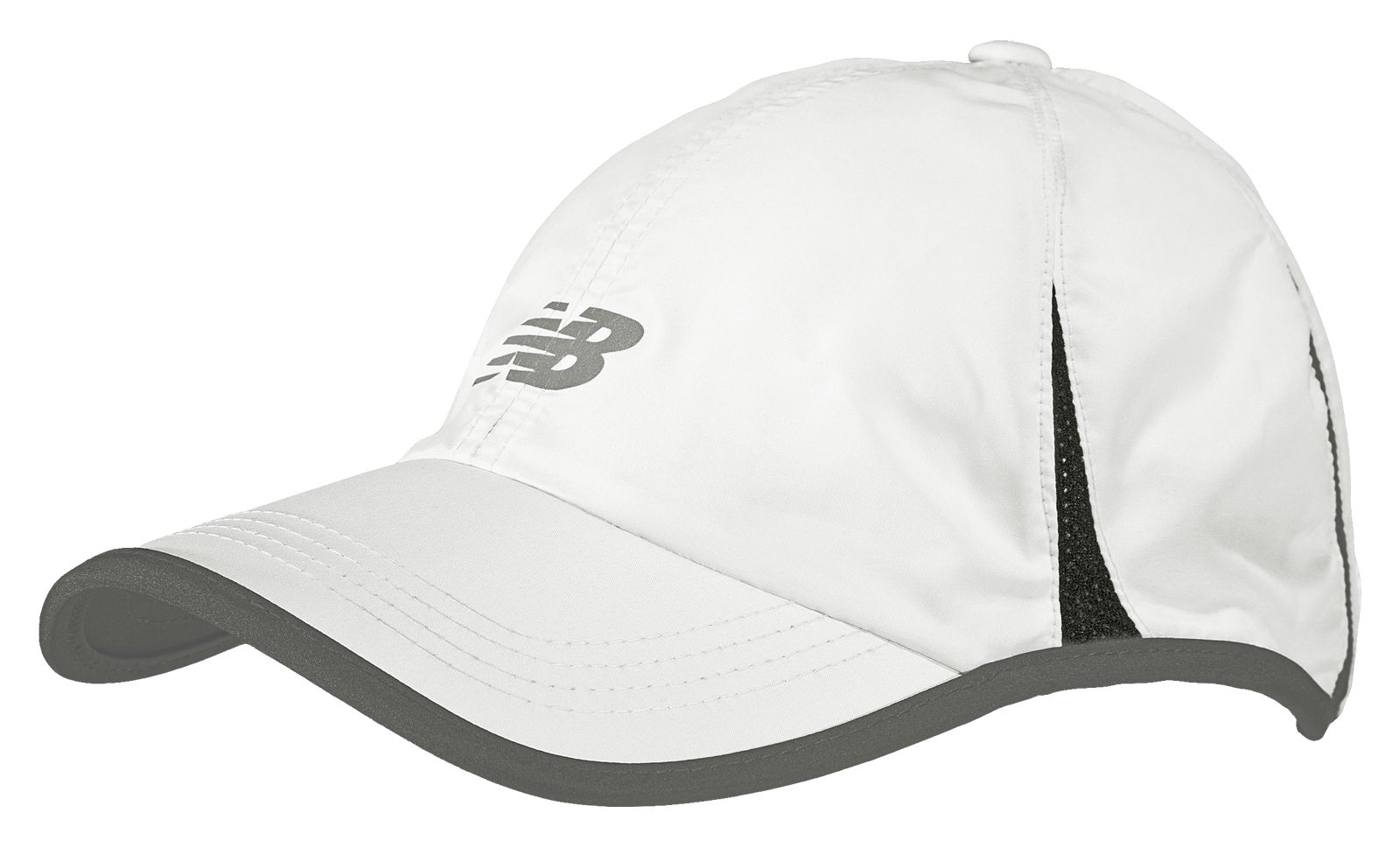 Endurance Club Cap, White with Black