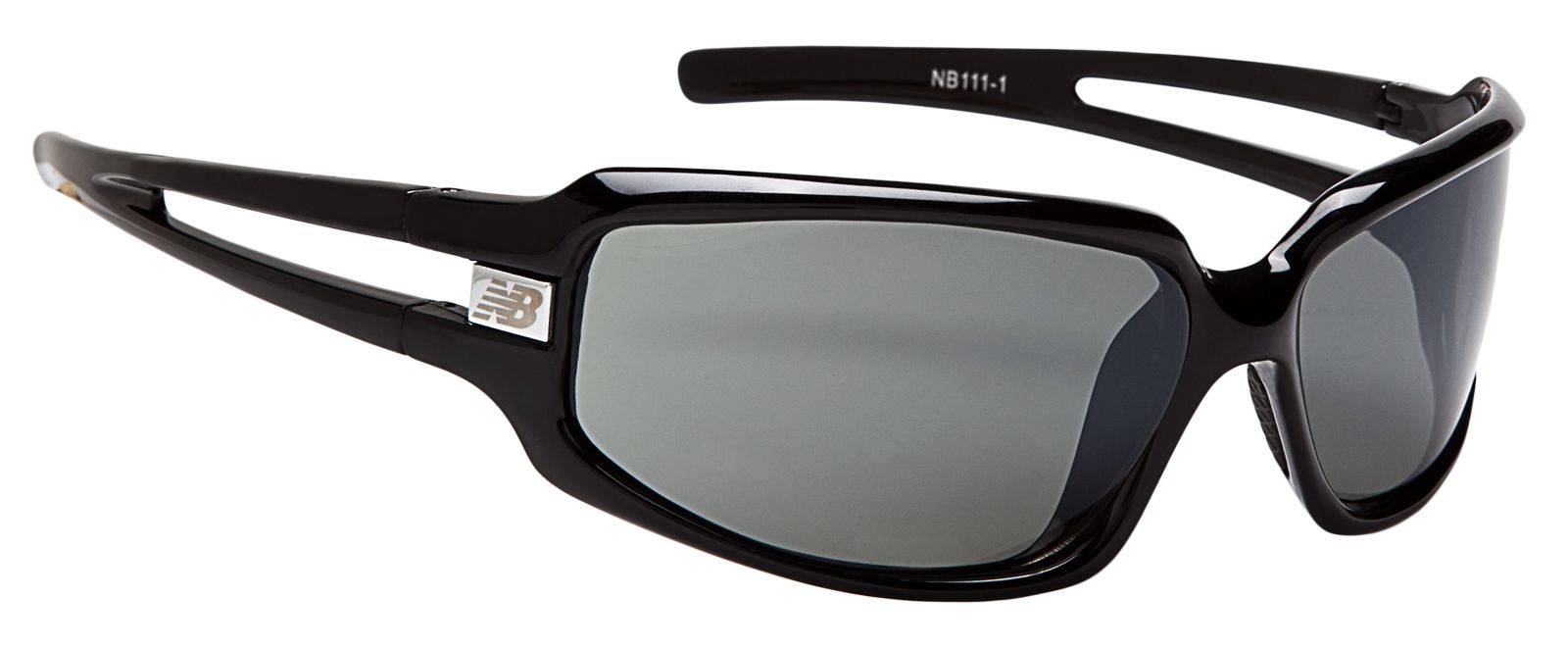 Performance Sunglasses, Black with Silver