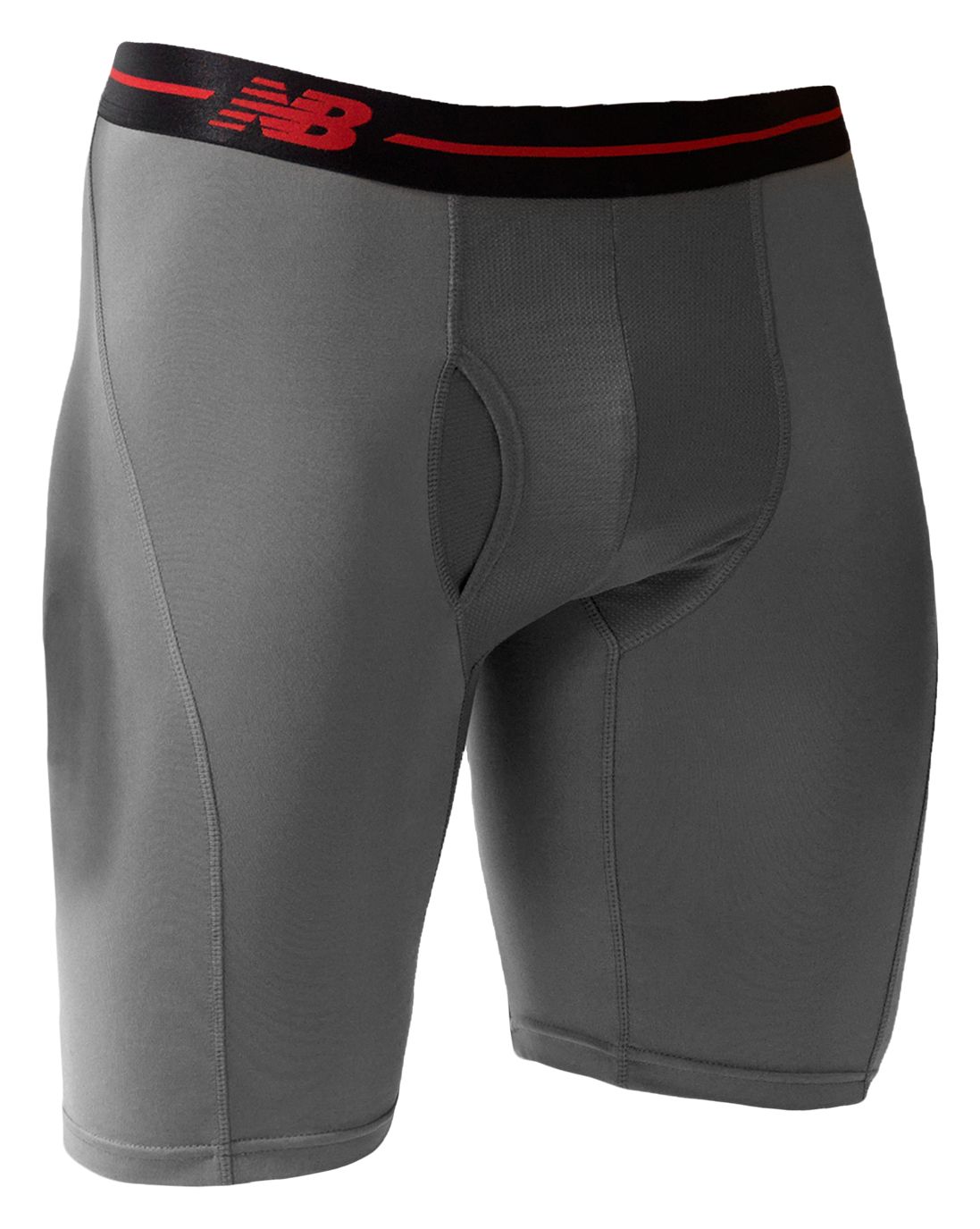 Sport Brief 9", Grey with Black