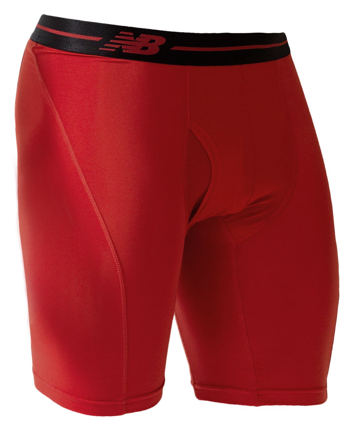 Sport Brief 9", Red with Black