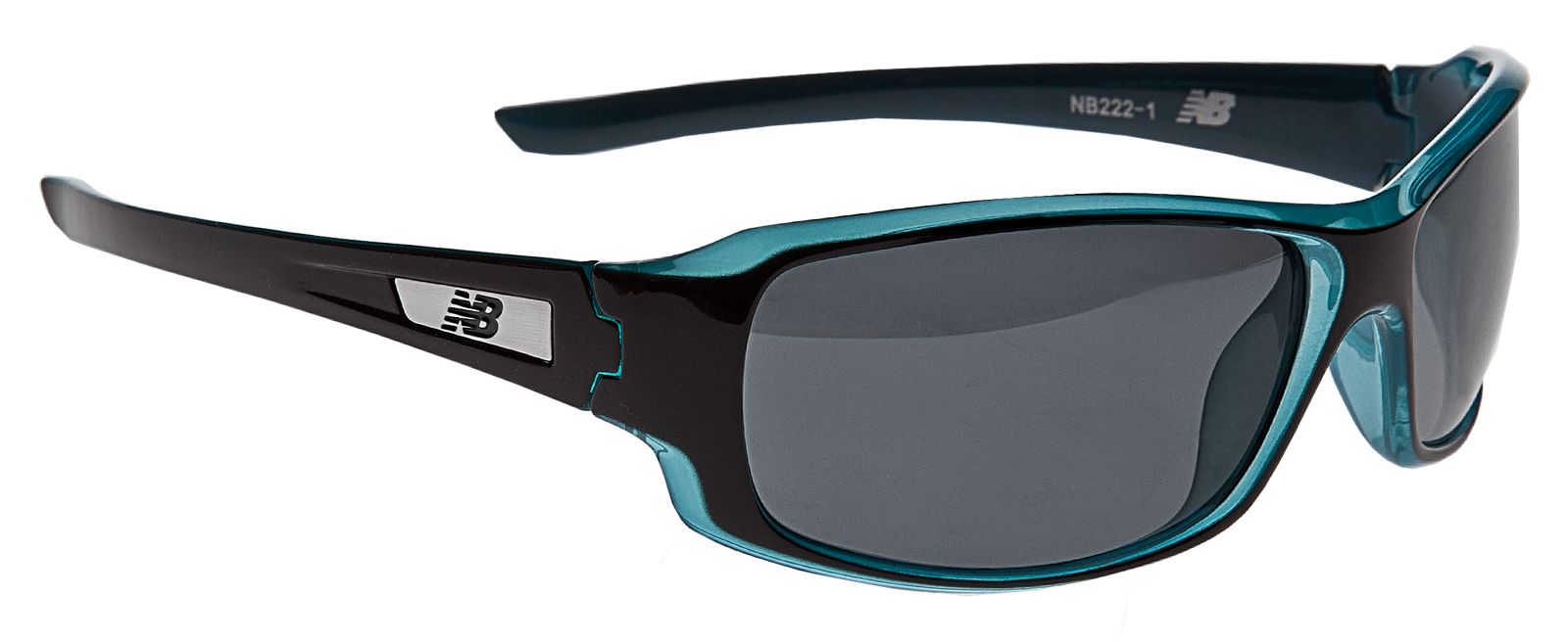 Sunglasses with Polarized Lenses, Blue with Black