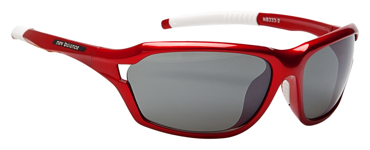 Performance Sunglasses, Red with Silver