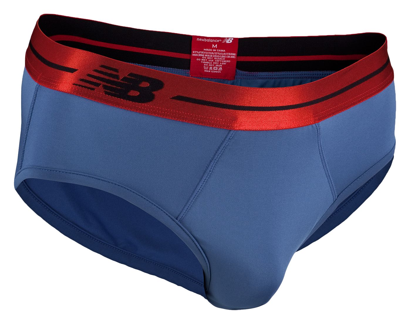Sport Brief, Blue with Red