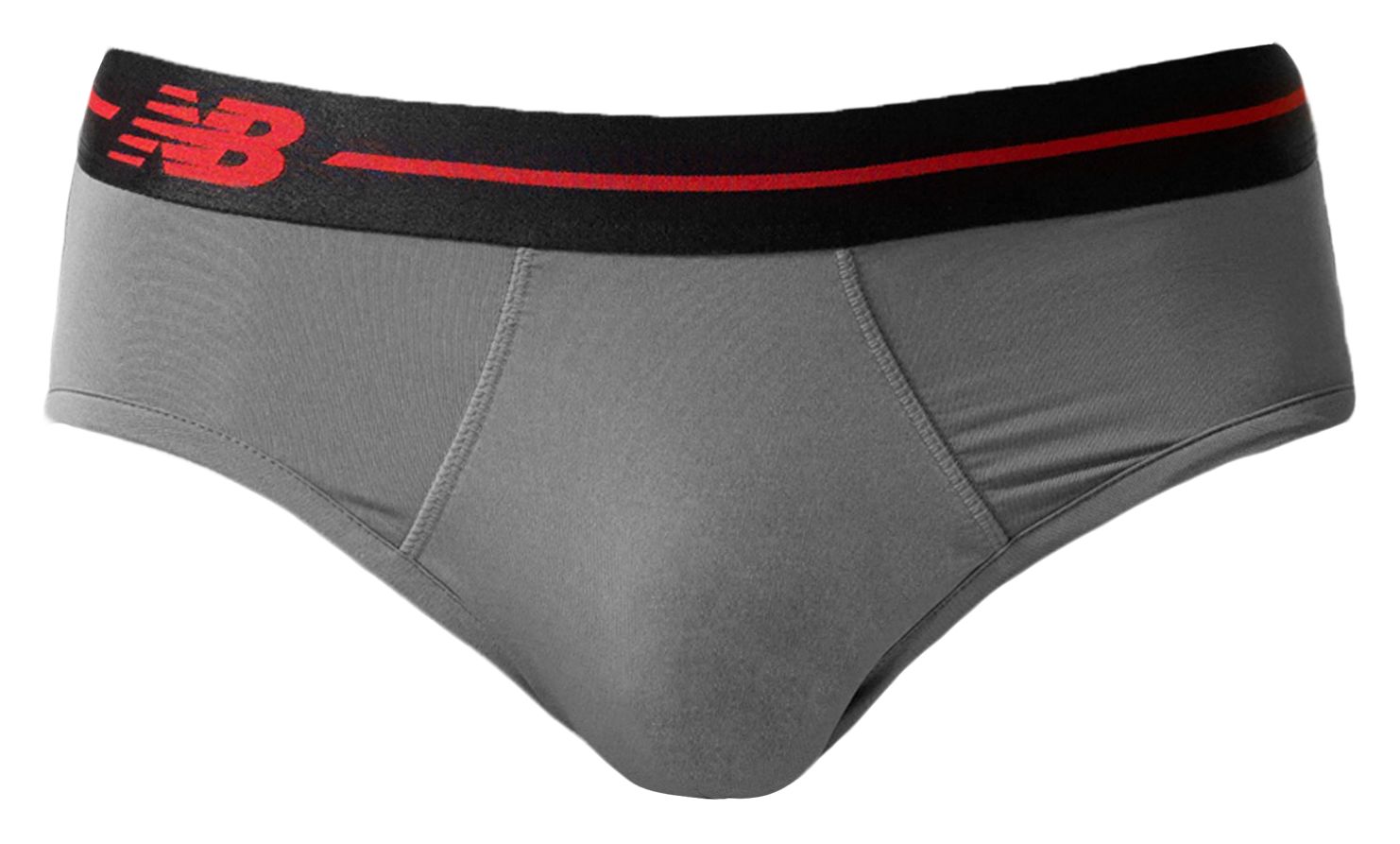 Sport Brief, Grey with Black