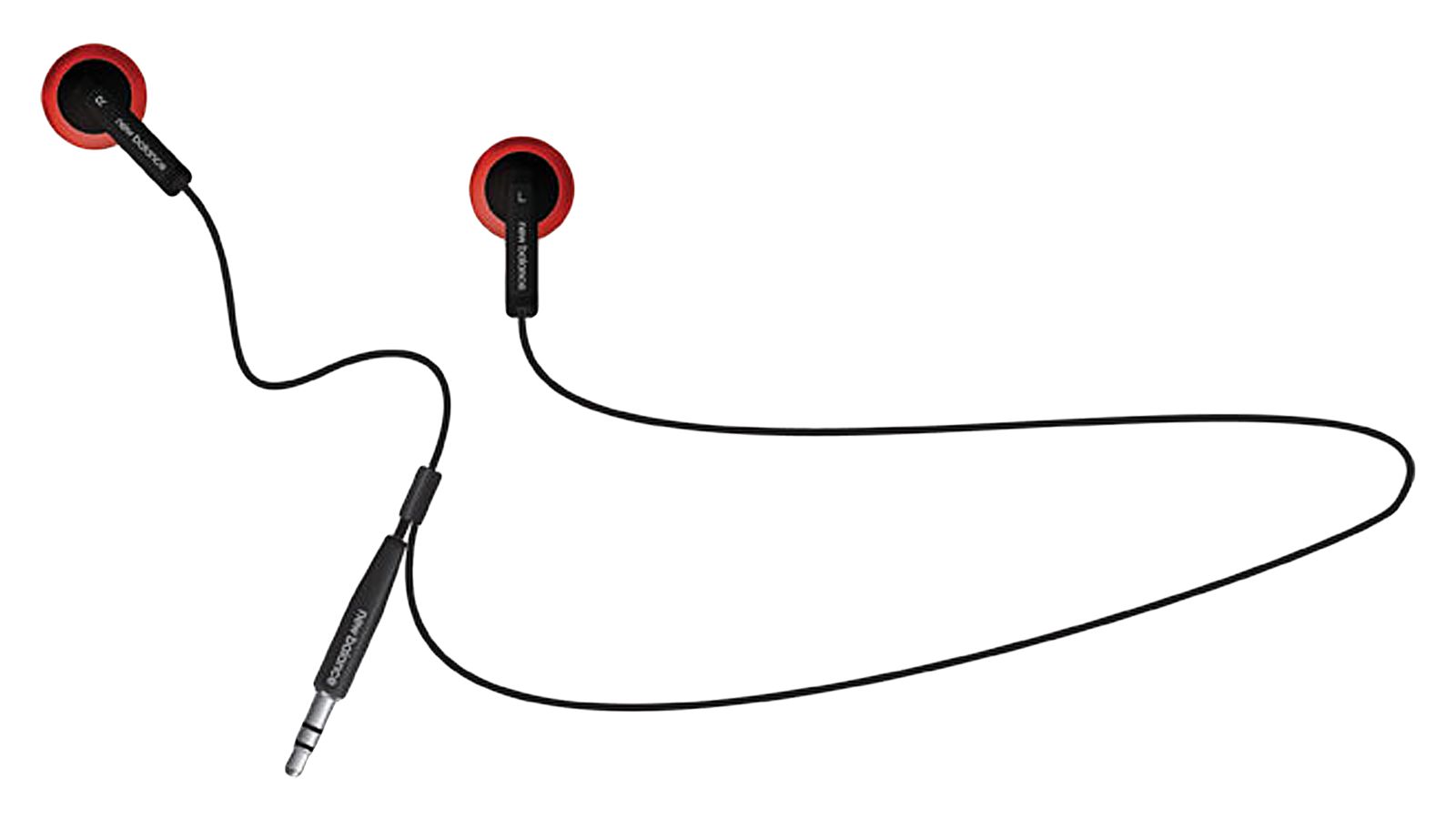 Sport Headphones, Black with Red
