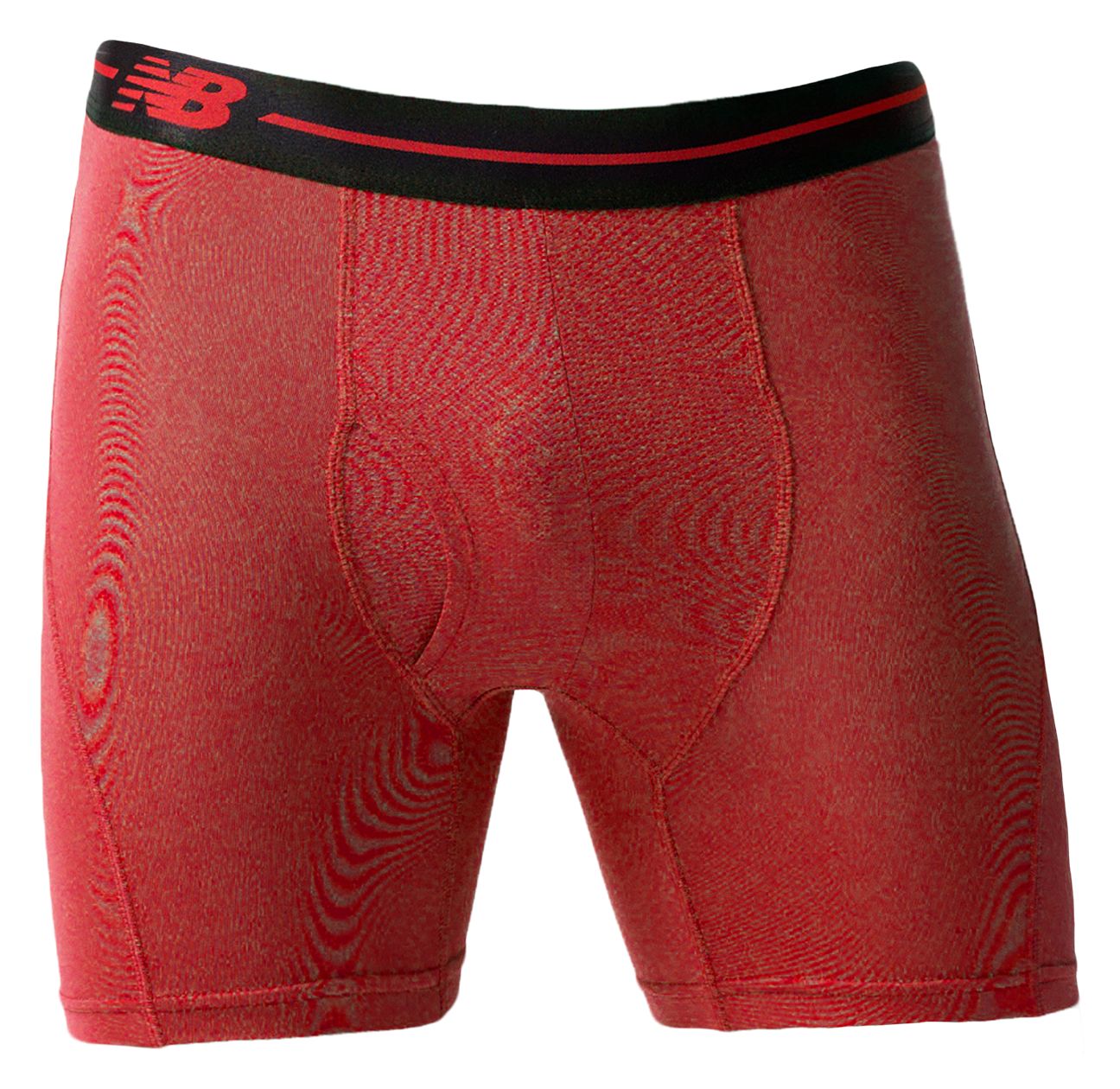 Sport Brief 6", Red with Black