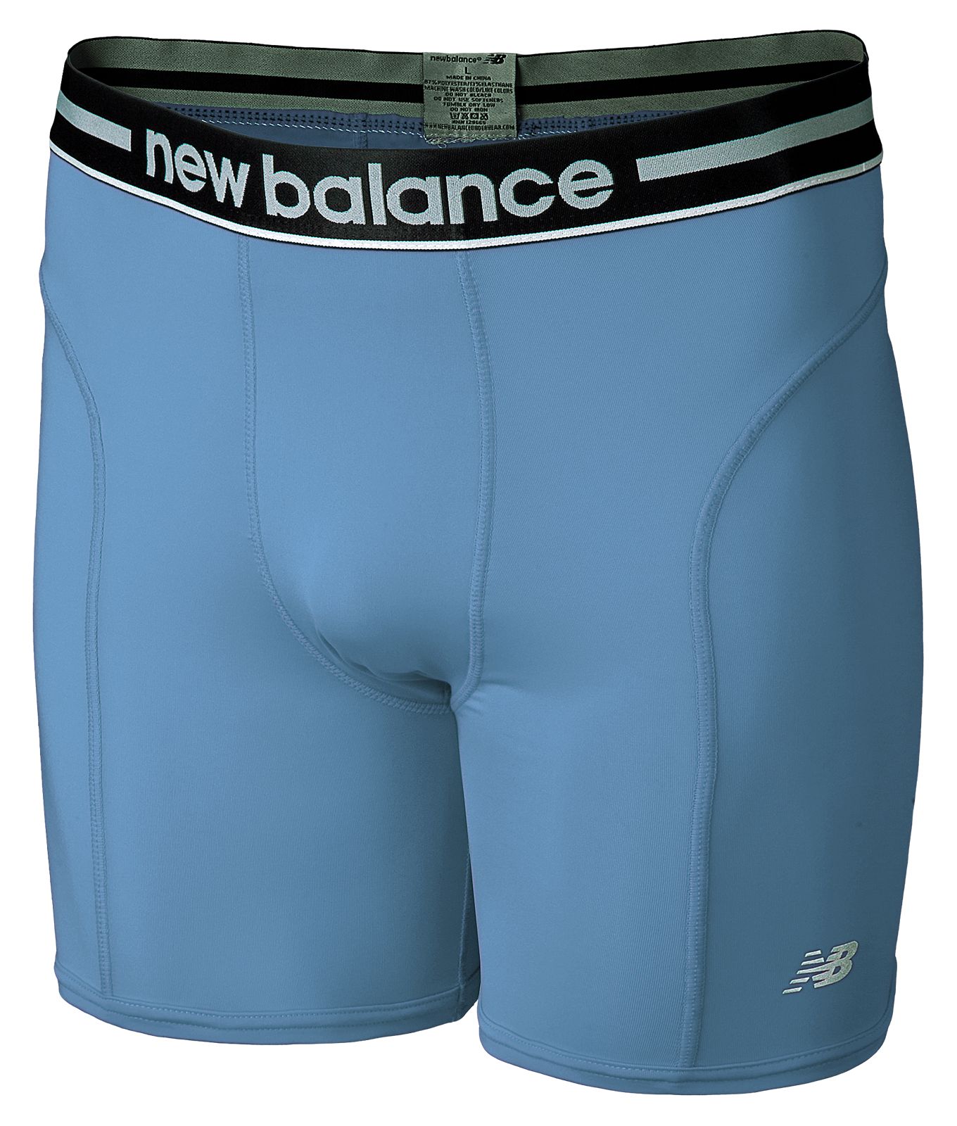 Lifestyle Boxer Brief 6", Blue with Black