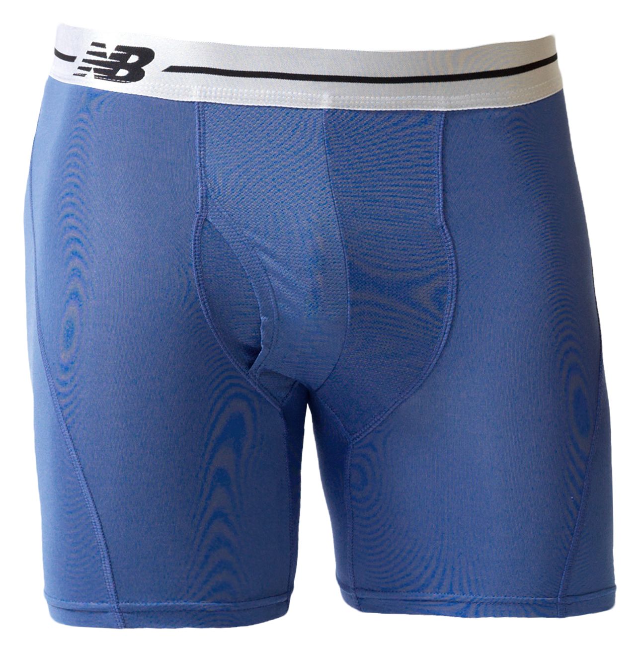 Sport Brief 6", Blue with Silver