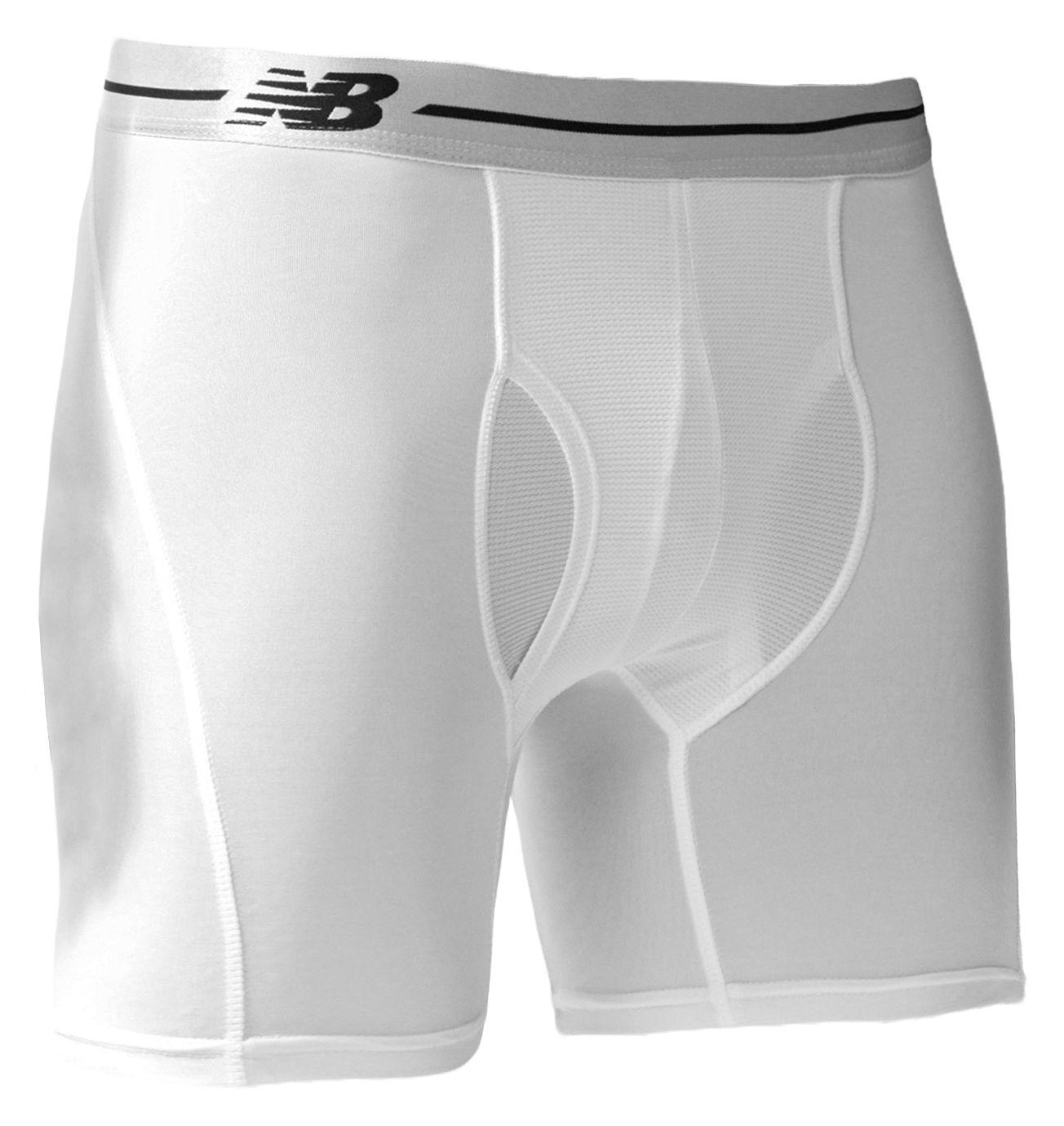 Sport Brief 6", White