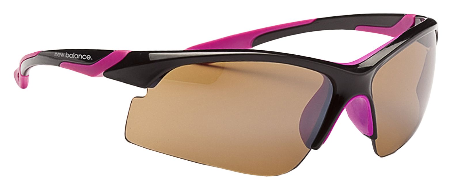 Performance Sunglasses, Black with Pink