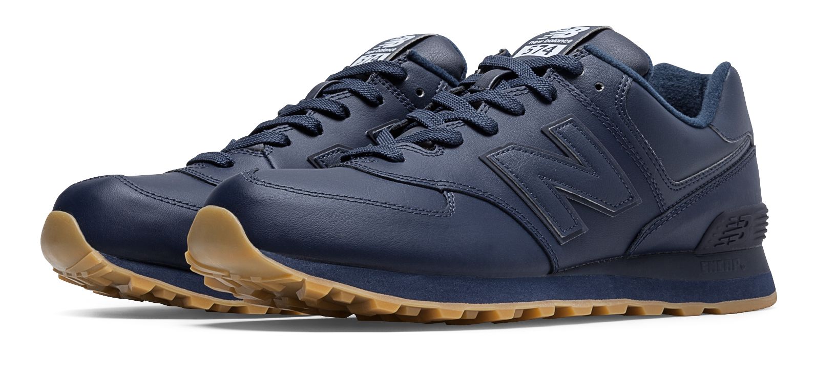 new balance running shoes leather