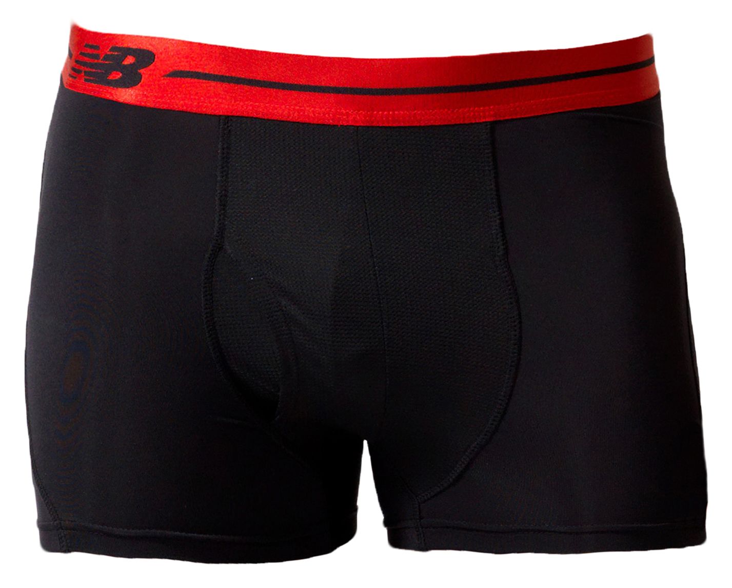 Sport Trunk 3", Black with Red
