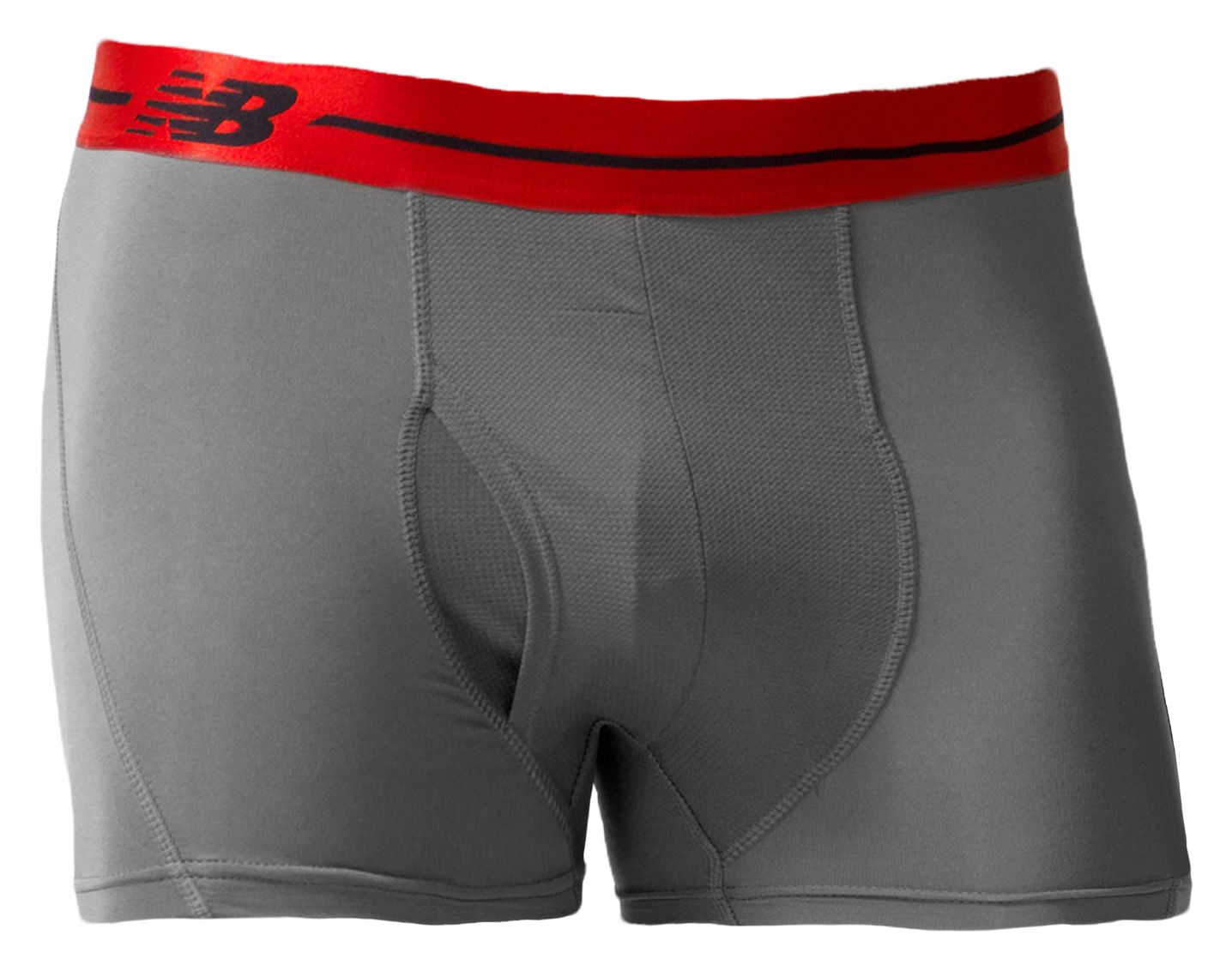 Sport Trunk 3", Grey with Red & Black