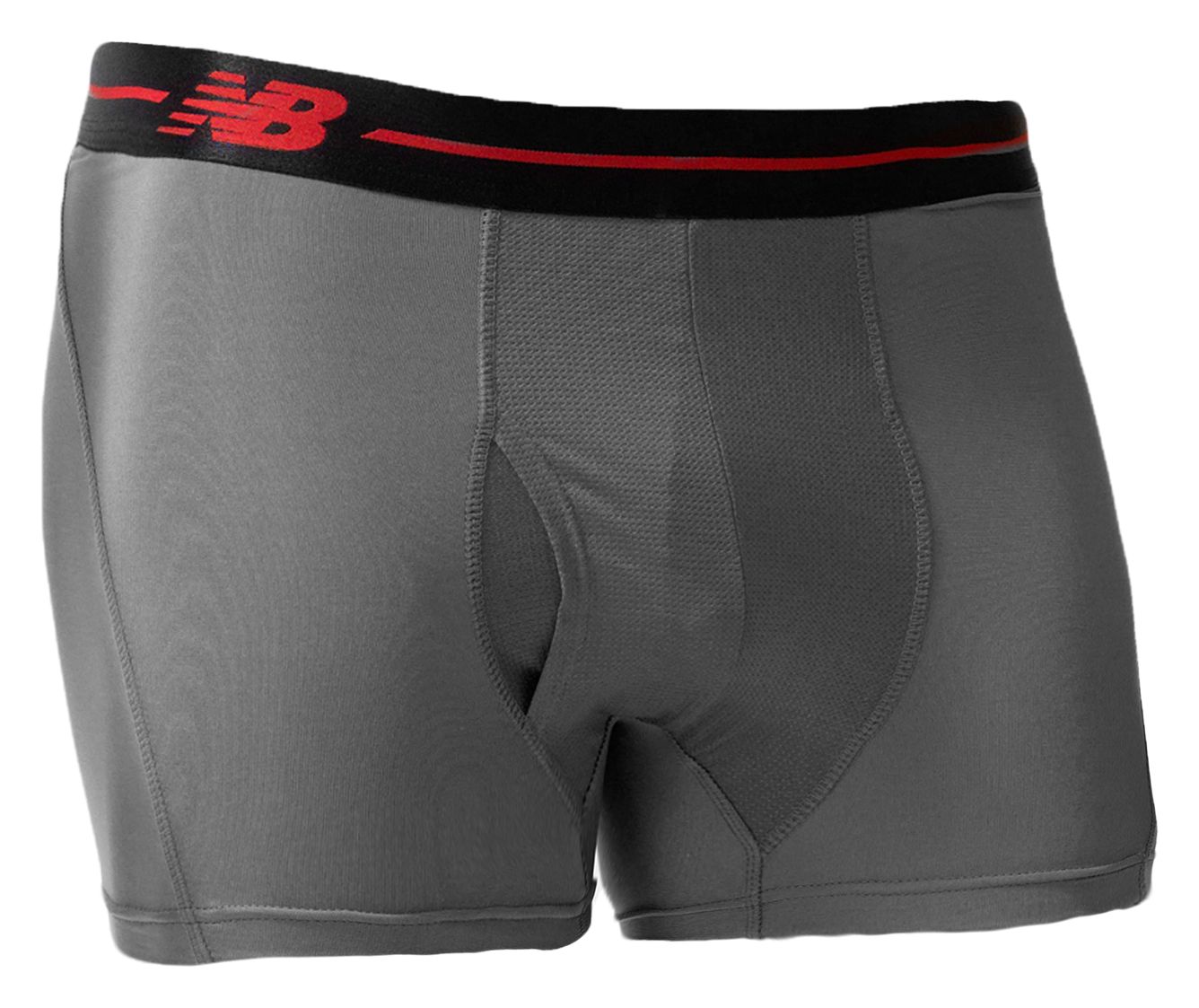 Sport Trunk 3", Grey with Black & Red