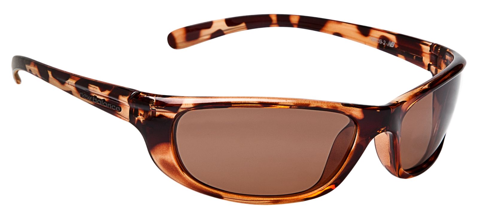 Sunglasses with Polarized Lenses, Brown with Silver