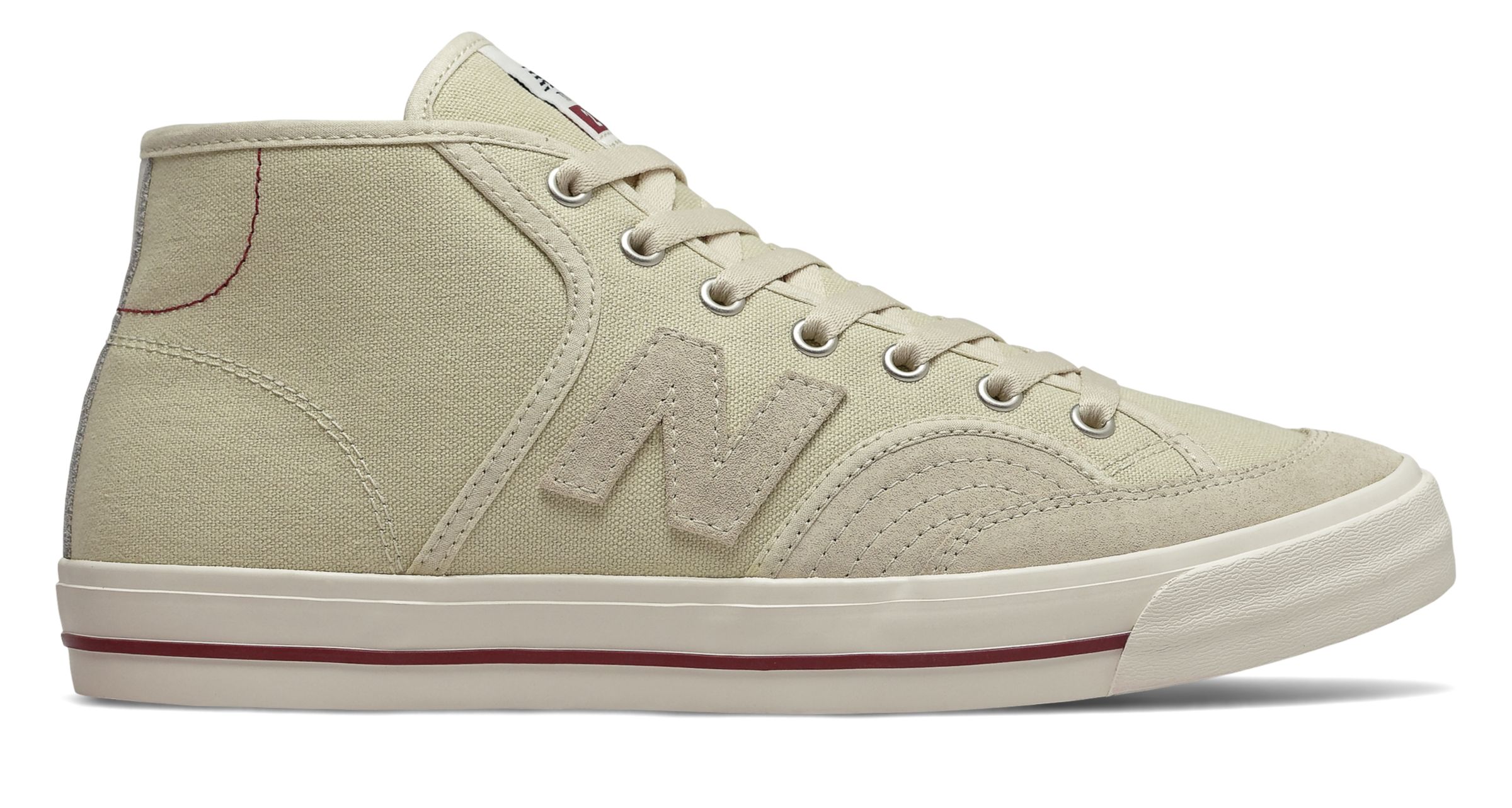 New Balance Pro Court Mid 213 - Sea Salt/Red - NM213TIM