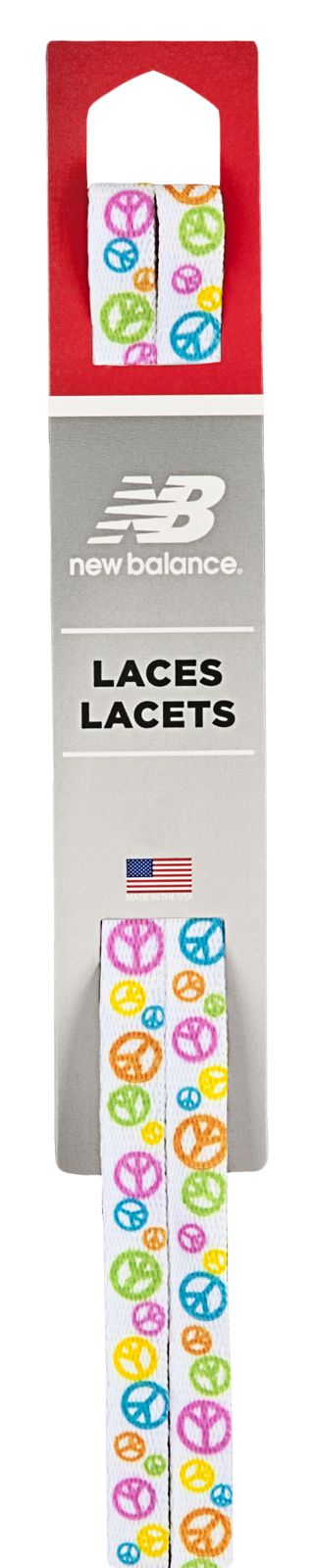 Printed 3/8" Flat Lace, White