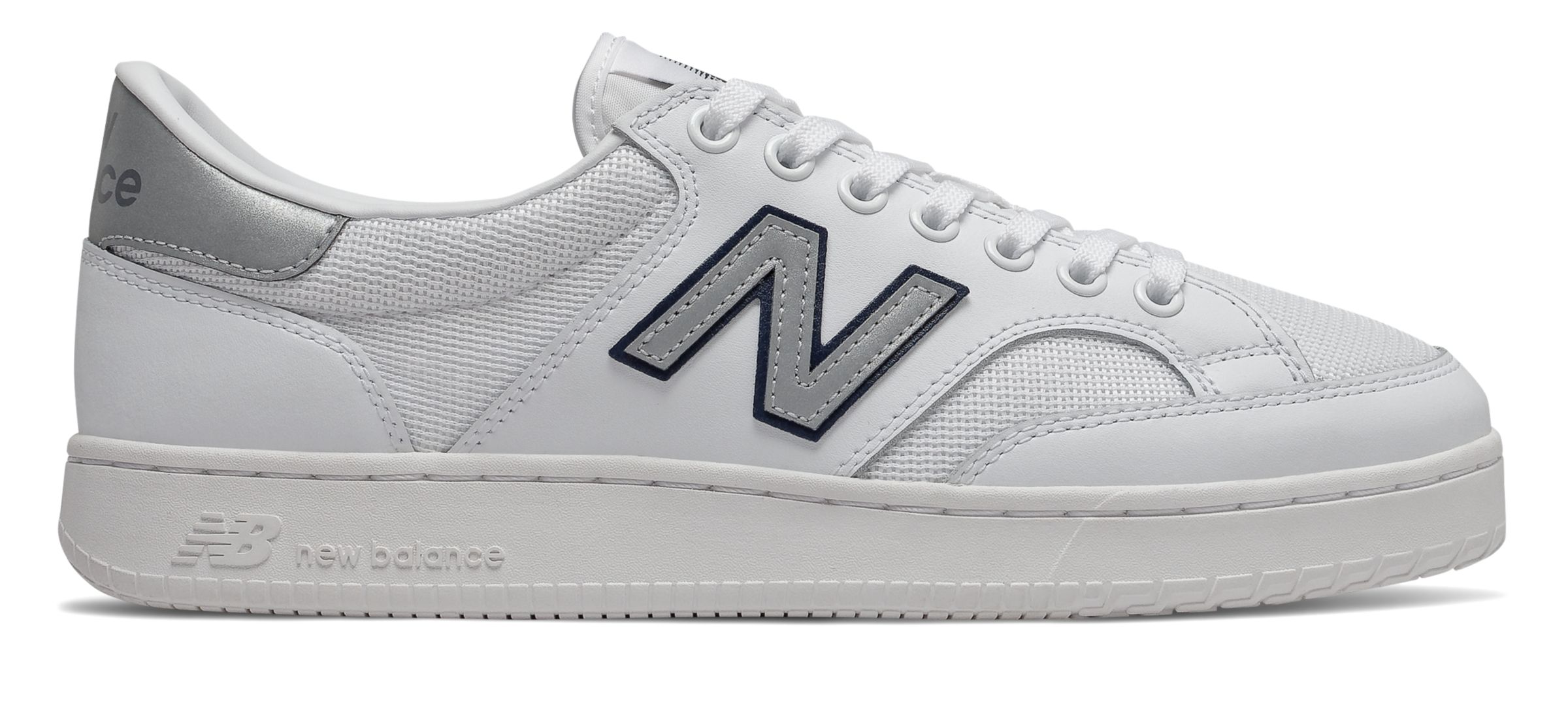 New Balance Unisex Pro Court Cup Shoes - Munsell White/Silver Metallic - PROCTCAA