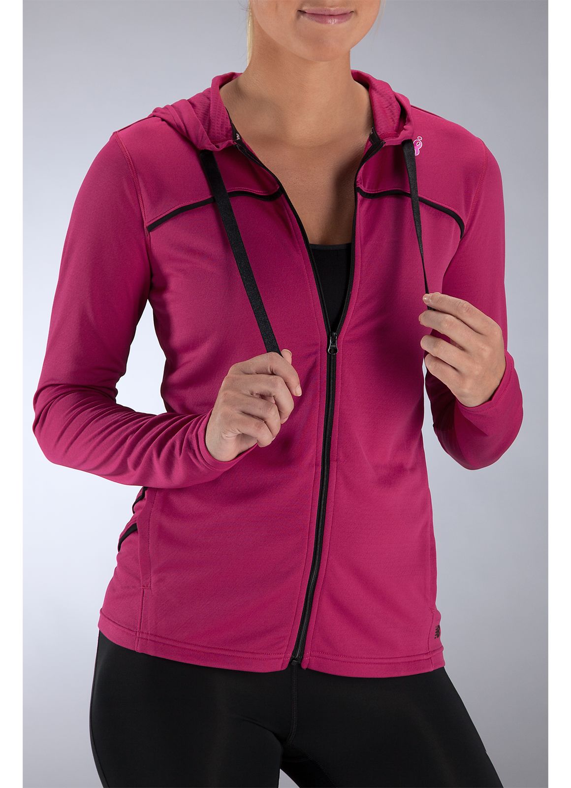 Stride Jacket, Sangria with Black