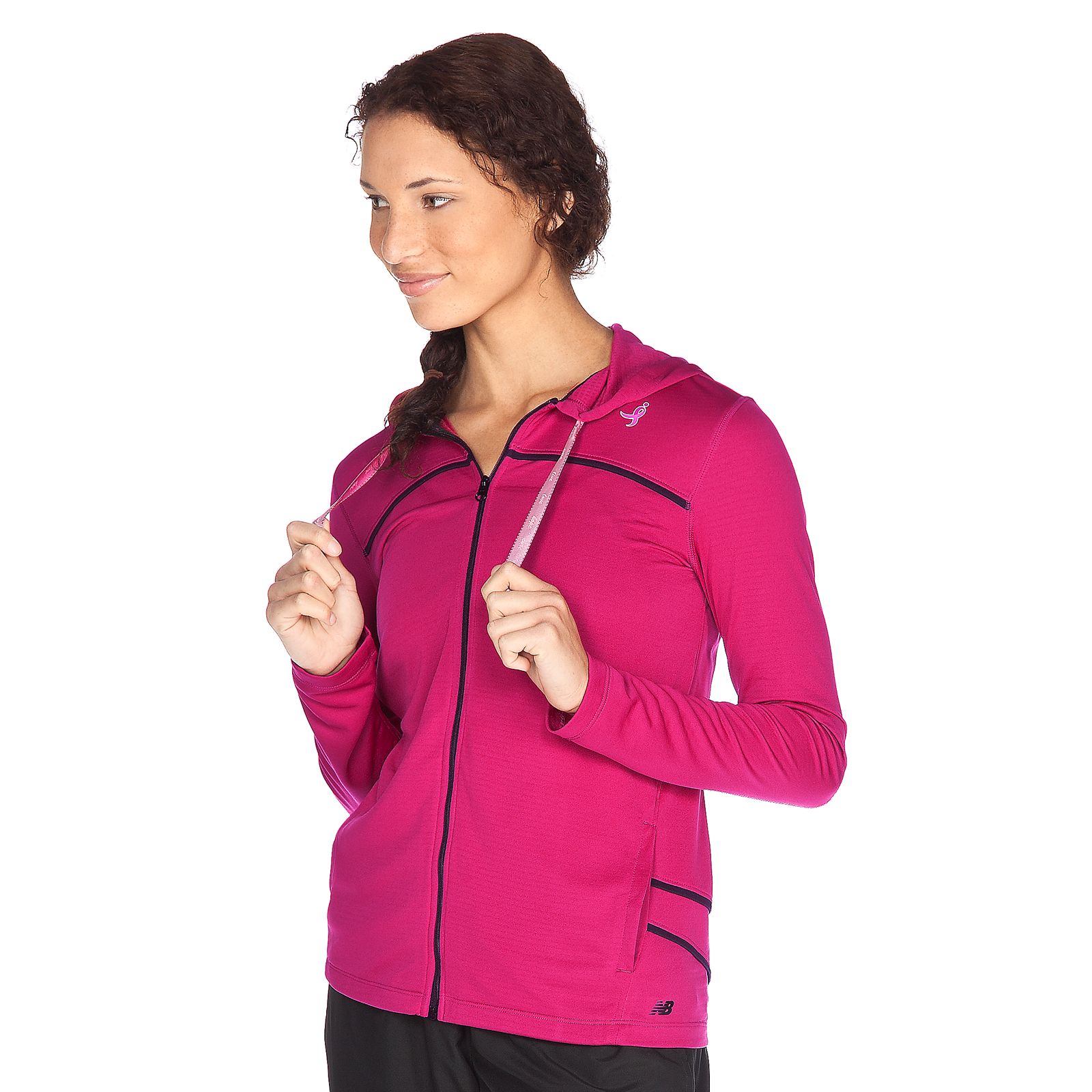 Stride Jacket, Sangria with Black