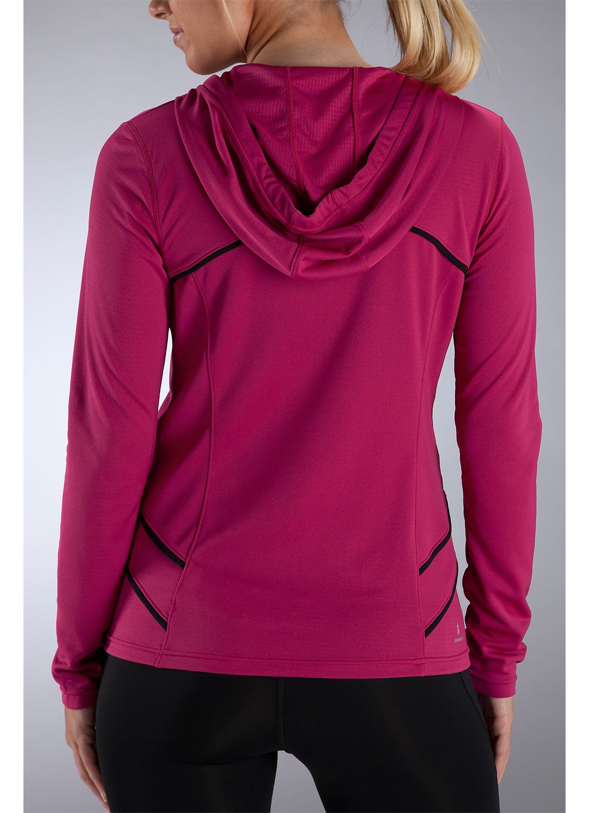 Stride Jacket, Sangria with Black