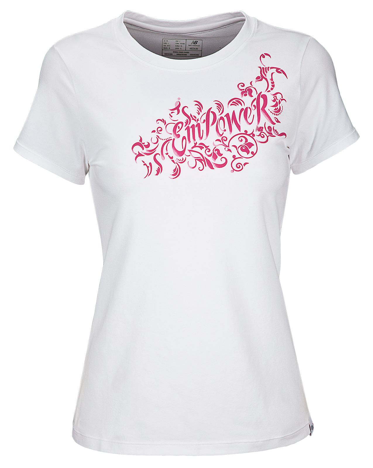 Empower Tee, White