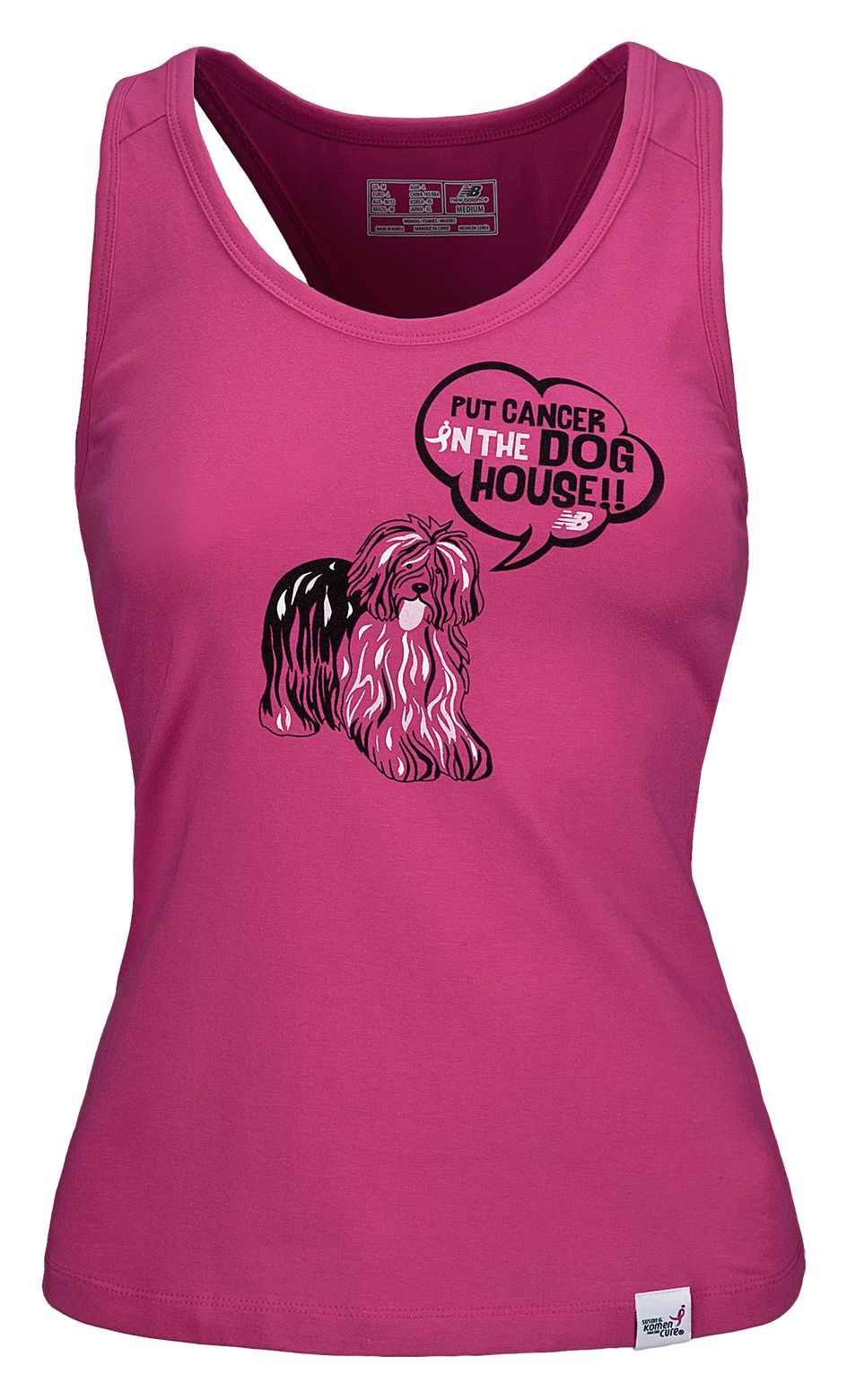 Dog House Tee, Magenta