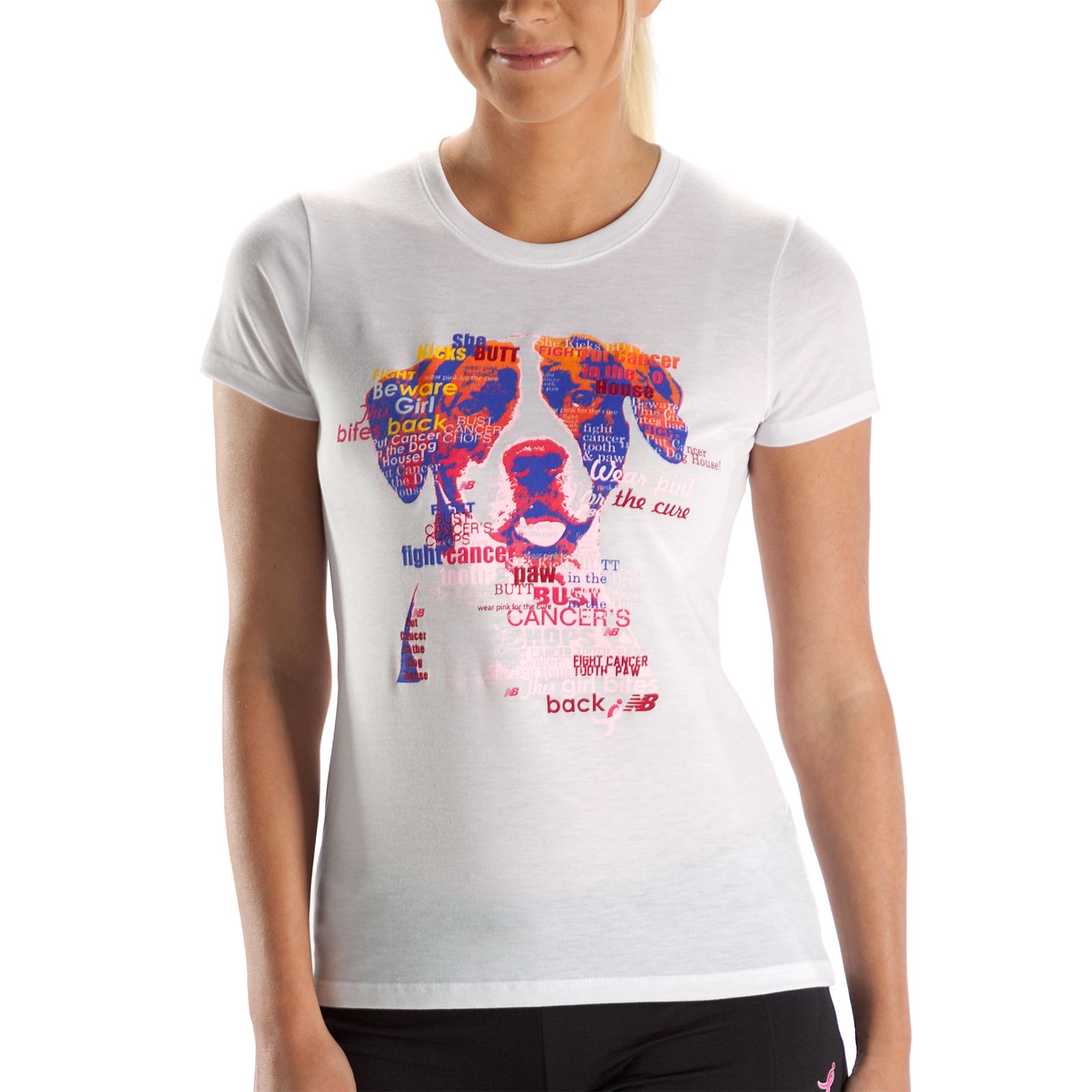 Lace Up Bites Tee, White